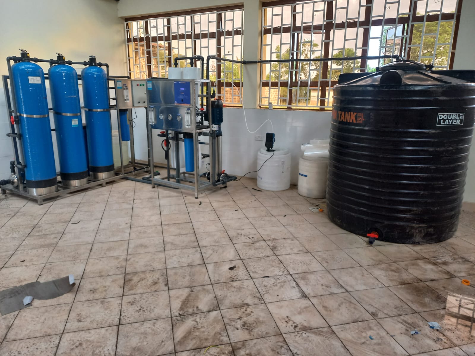 KITI 2000lph reverse osmosis with sand,carbon pretreatment